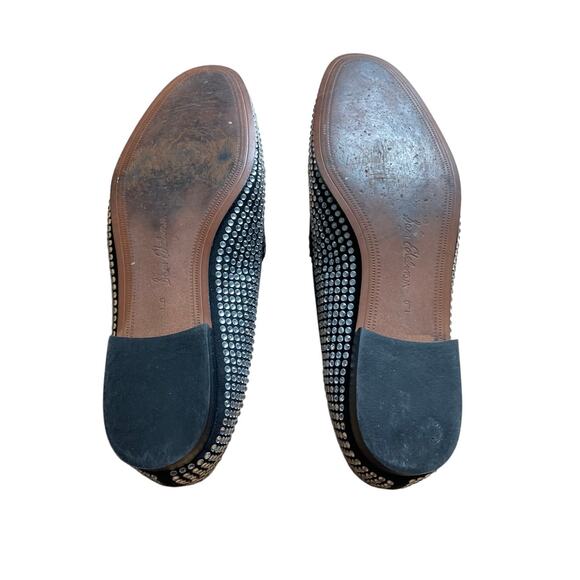 Sam Edelman Loraine Glitz Rhinestone Embellished Loafer Flats Size 9 - Picture 5 of 8
